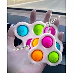 Pop-Zee Fidget Keychain