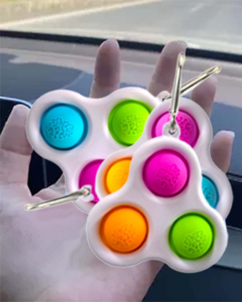 Pop Zee Fidget Keychain The Wonder Emporium