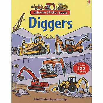Diggers Sticker Book