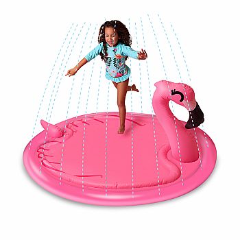 Inflatable Splashy Sprinkler:  Flamingo
