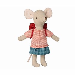 Maileg Tricycle Mouse - Big Sister Red