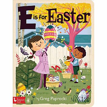 E is for Easter Board Book
