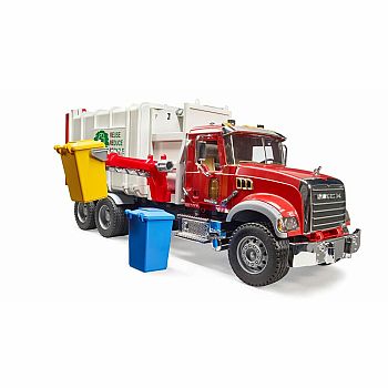 Side loader garbage best sale truck toy